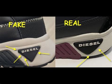 how to spot fake diesel shoes